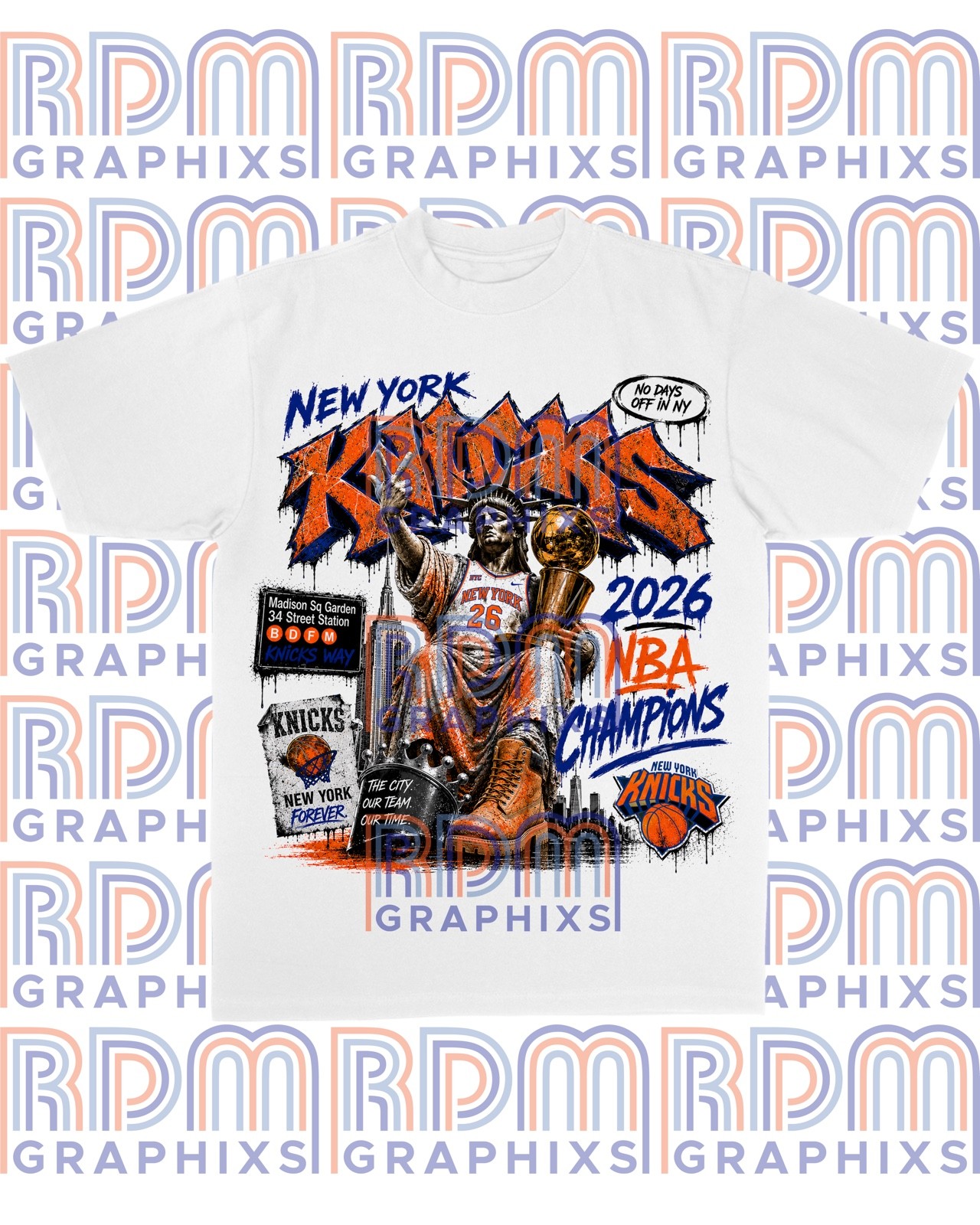 New York Knicks 2026 NBA Championss T-shirt
