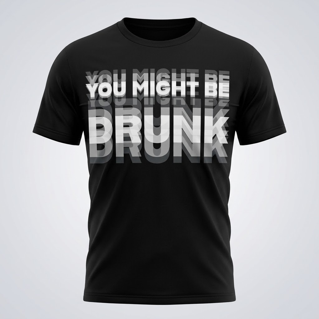 Funny Drinking T Shirt Men Graphic Tee Casual Cotton Top S-5XL