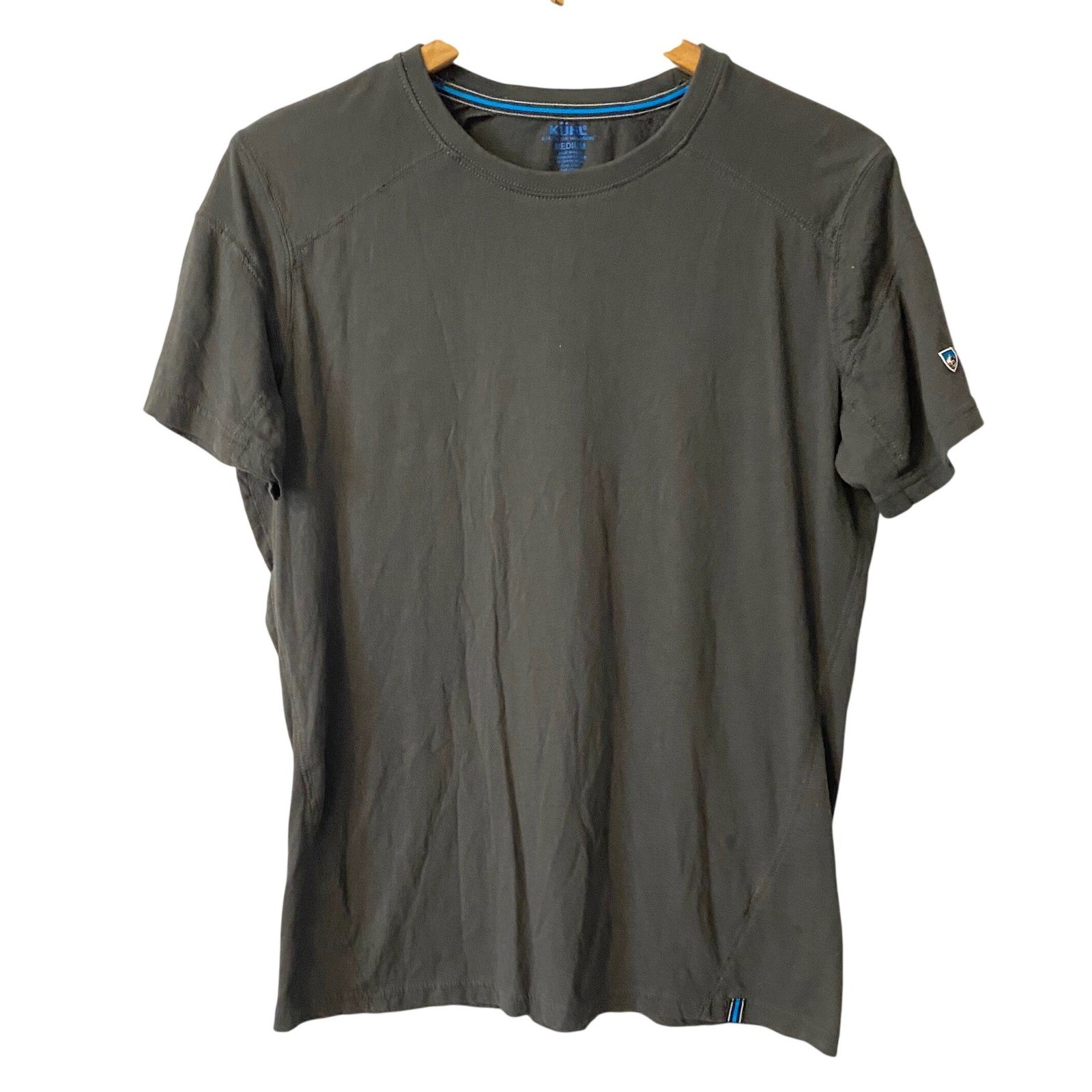 Kuhl Mens Organic Cotton Wildfibre Short Sleeve T-Shirt Hiking Outdoor Sz Medium