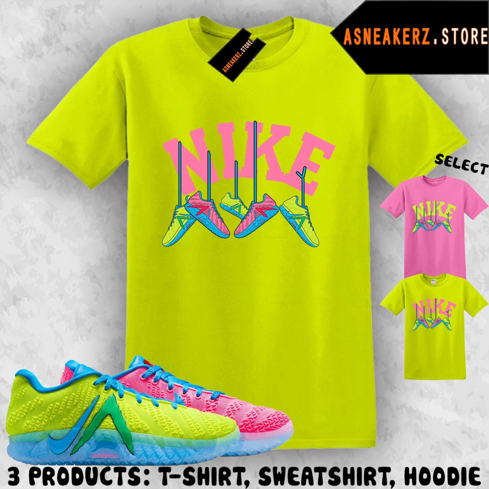 Tee Shirt Matching Ja 3 Kool Aid 2026 To Match Sneaker Shoe Hanging T-Shirt