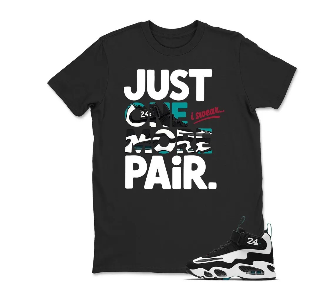 Griffey Max 1 Freshwater 2026 Shirt to Match Just One More Paid, BLACK/WHITE