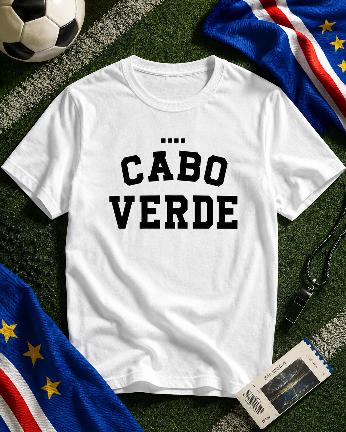 Cabo Verde Soccer Shirt | Cape Verde World Cup T-Shirt