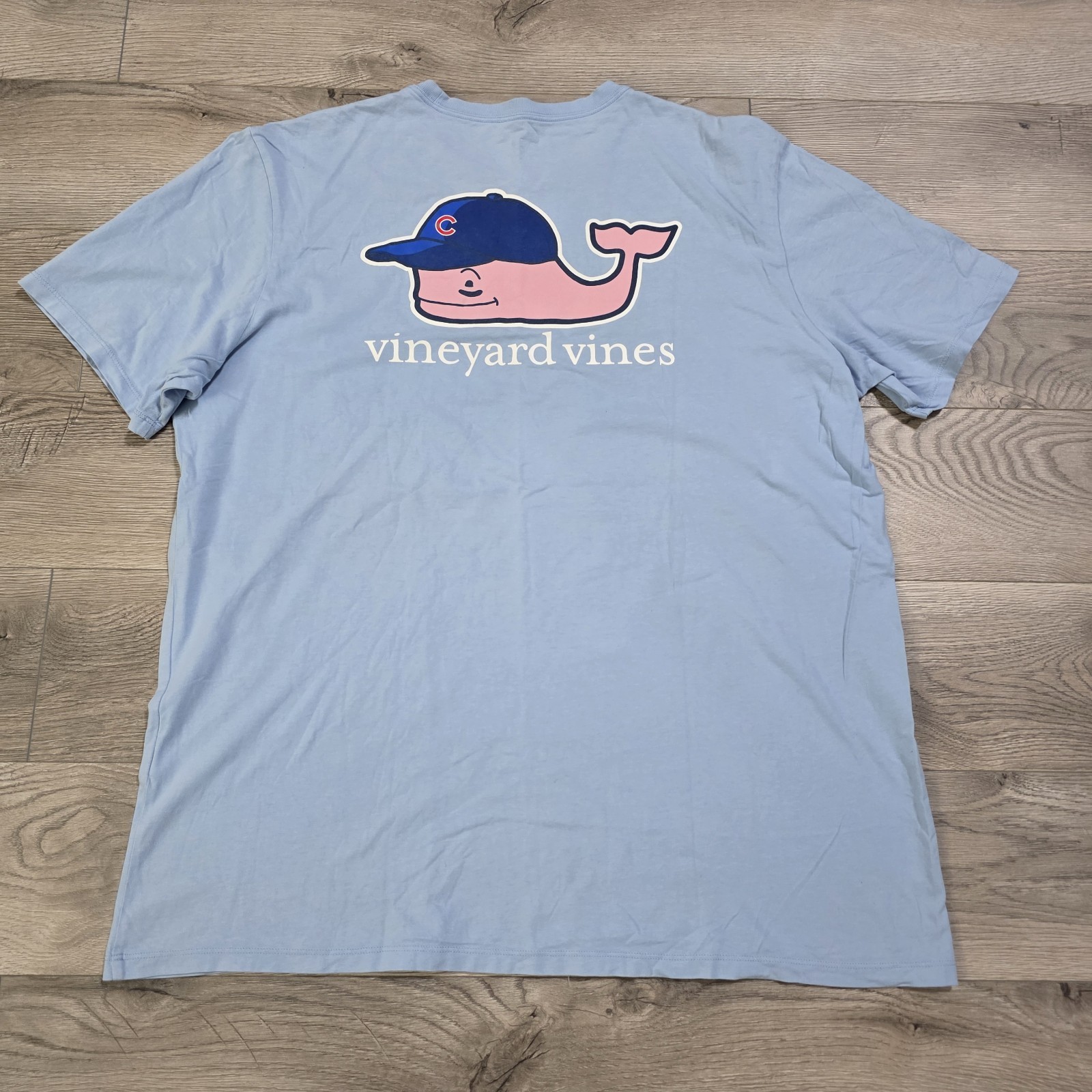 Vineyard Vines Men’s Chicago Cubs Graphic Baseball Cap On Whale Size XL