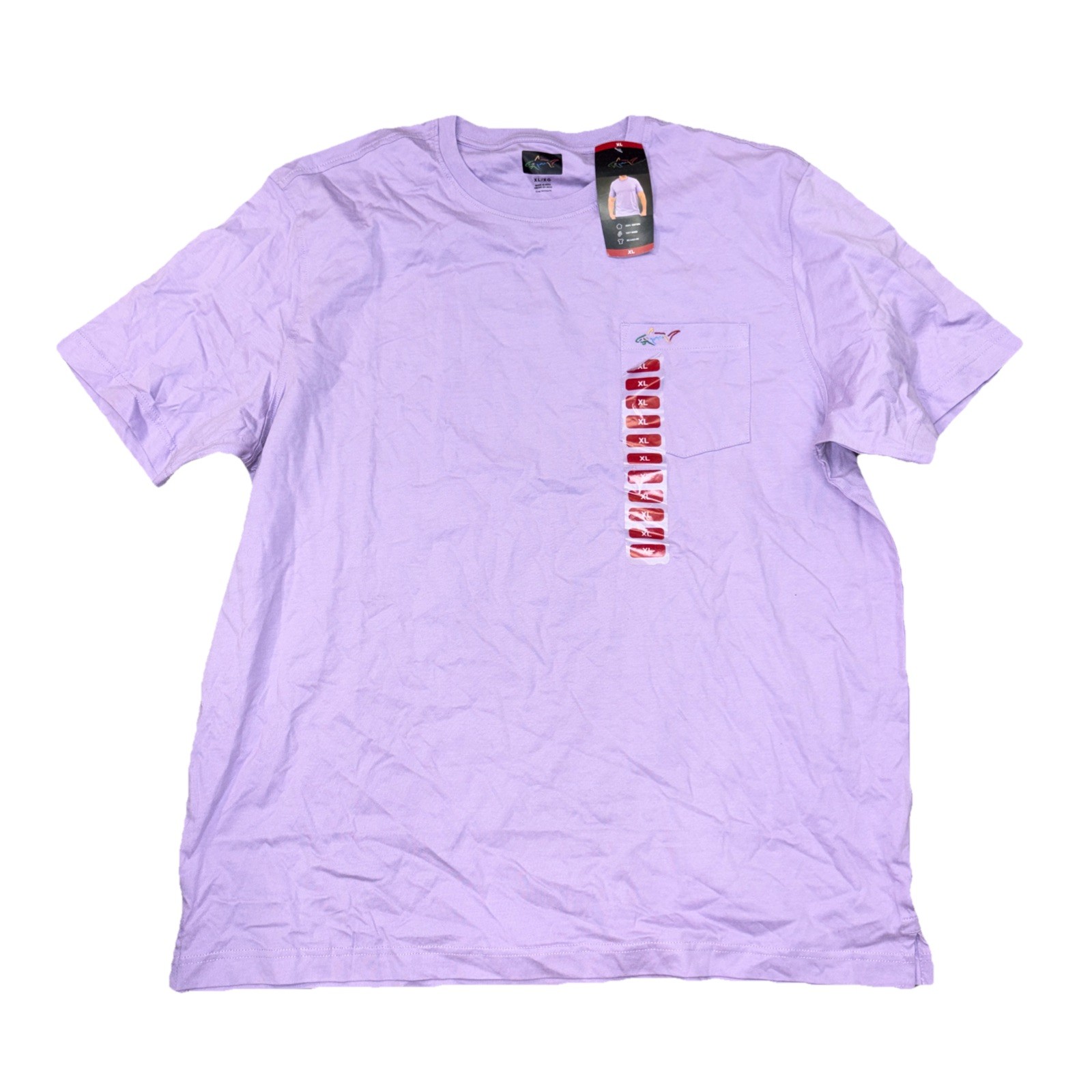 NWT Men’s Purple GREG NORMAN Pocket Tee Size XL