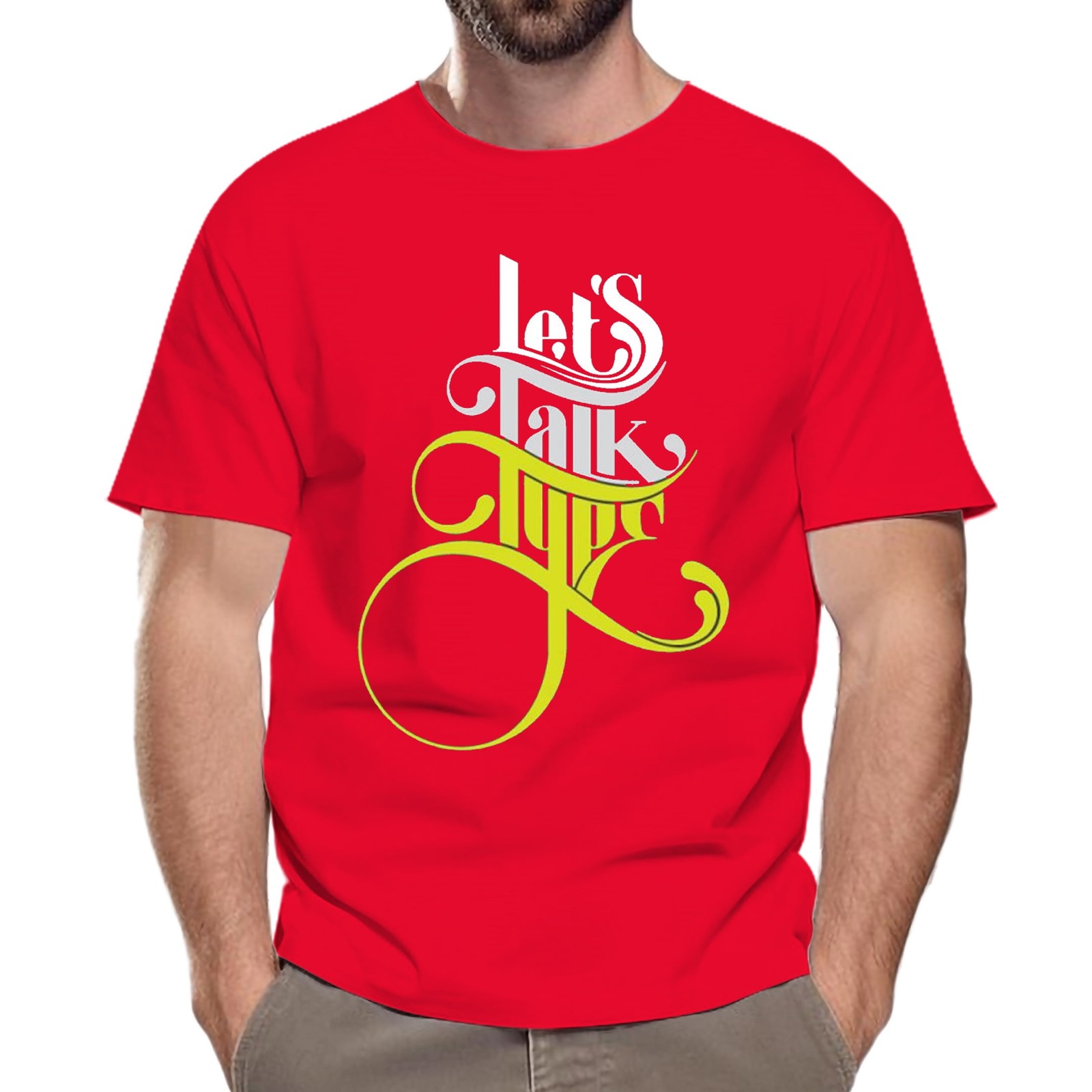 Custom Designed Crewneck T-Shirt | Personalized Shirt for Men Or Women