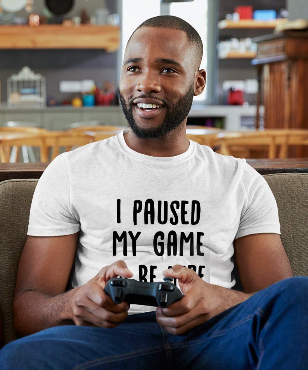 BROOKLYN VERTICAL 2-Pack Video Gamer Gaming Short Sleeve Crew Neck T-Shirt with
