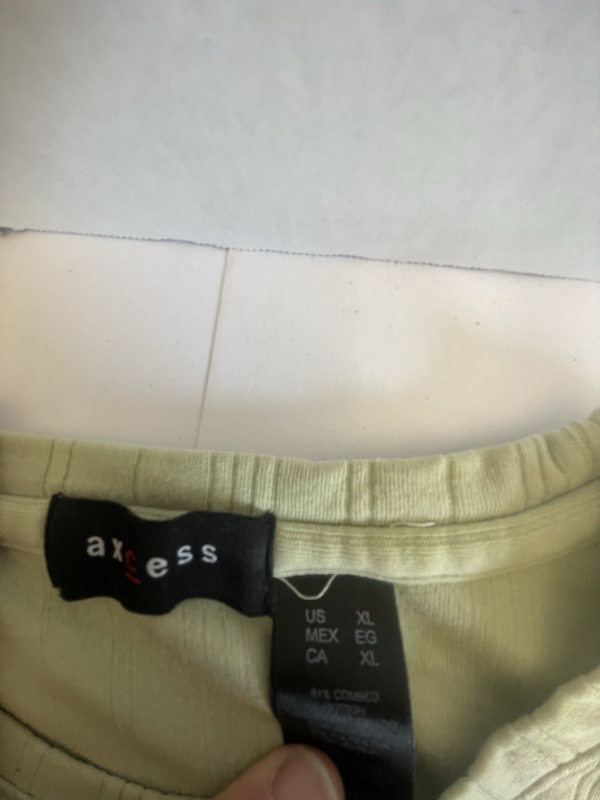 Green Pleated XL Dress T Shirt Excellent Condition