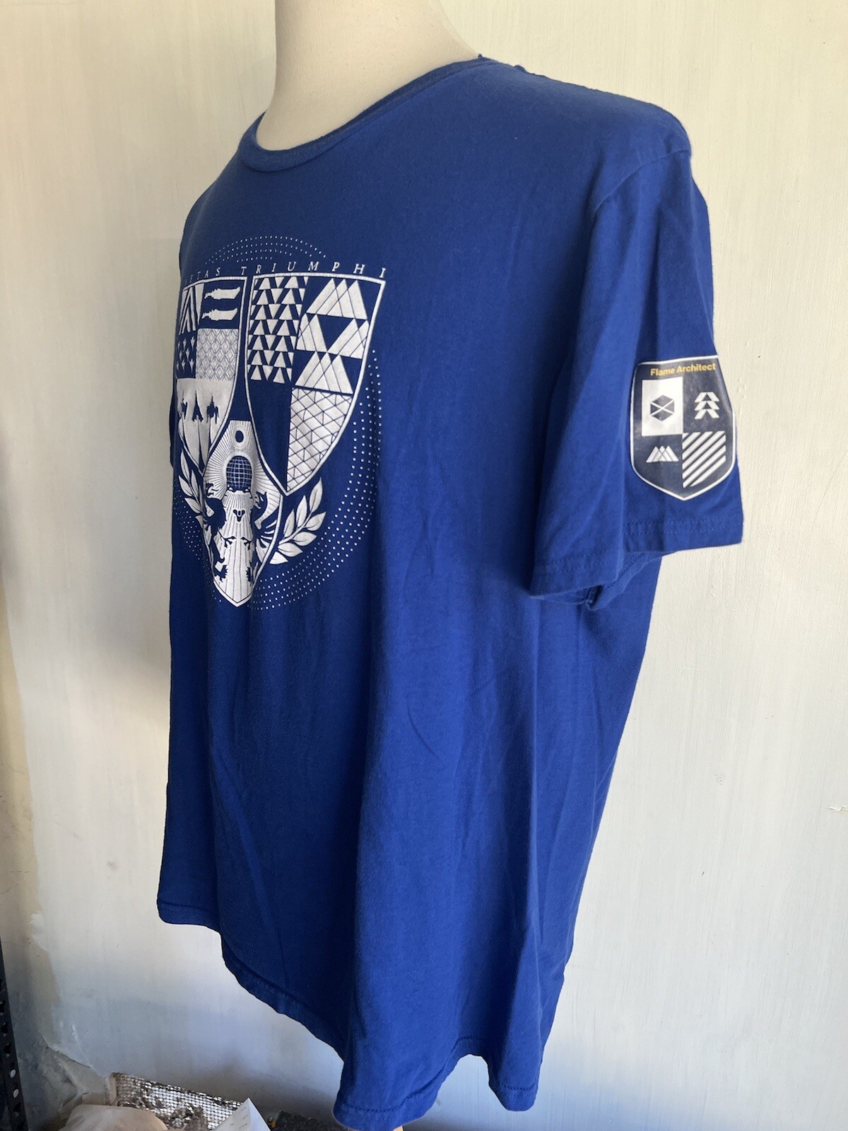 DESTINY (2014) Official Men’s Aetas Triumphi “Flame Architect” T-Shirt Size XL
