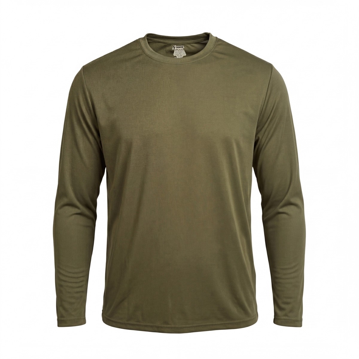 Marine Performance and Military-Style Long Sleeve T-Shirt – 100% Polyester – New