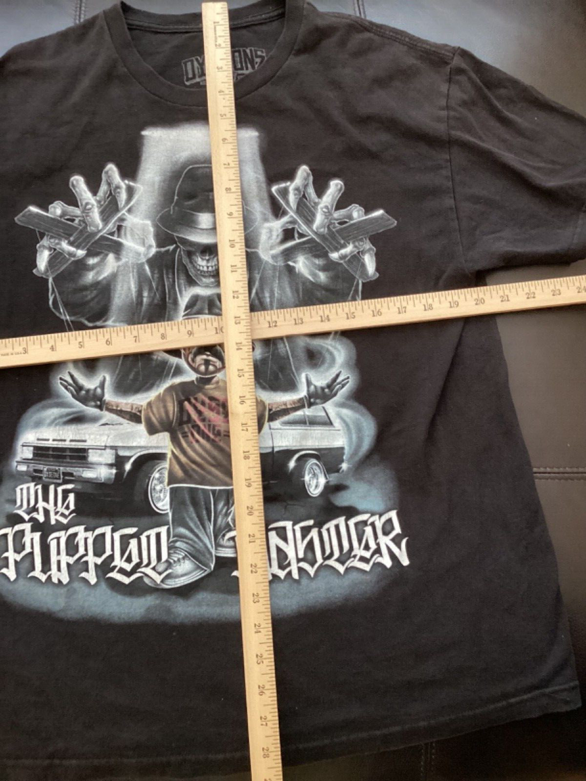 Dyse One Puppet Master Black T Shirt size L