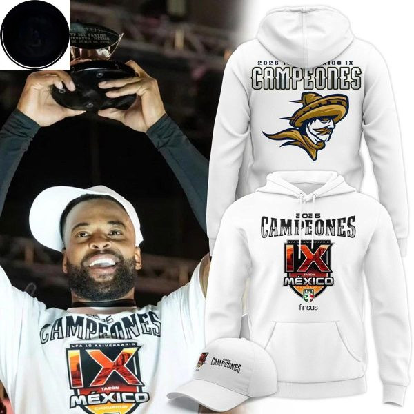 Chihuahua 2026 Tazón México IX Campeones Hoodie T-Shirt