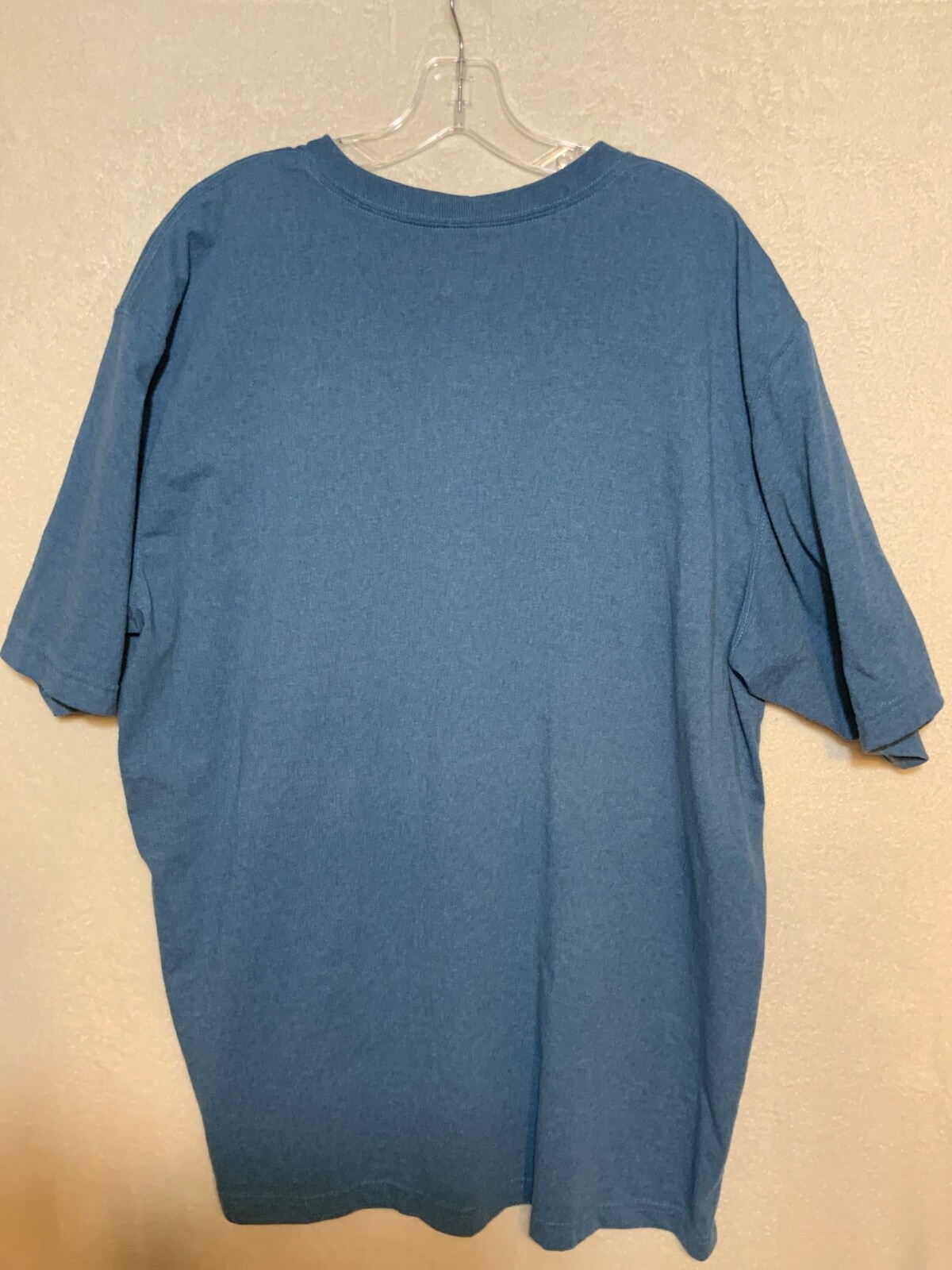 Carhartt Original Fit Pocket T-Shirt Blue Mens XL Workwear Heavy Cotton EUC