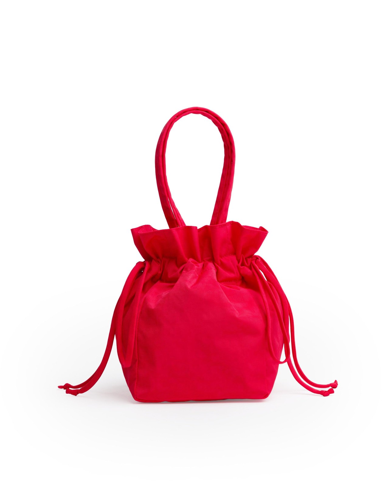 BAGGU Nylon Drawstring Bag – Candy Apple