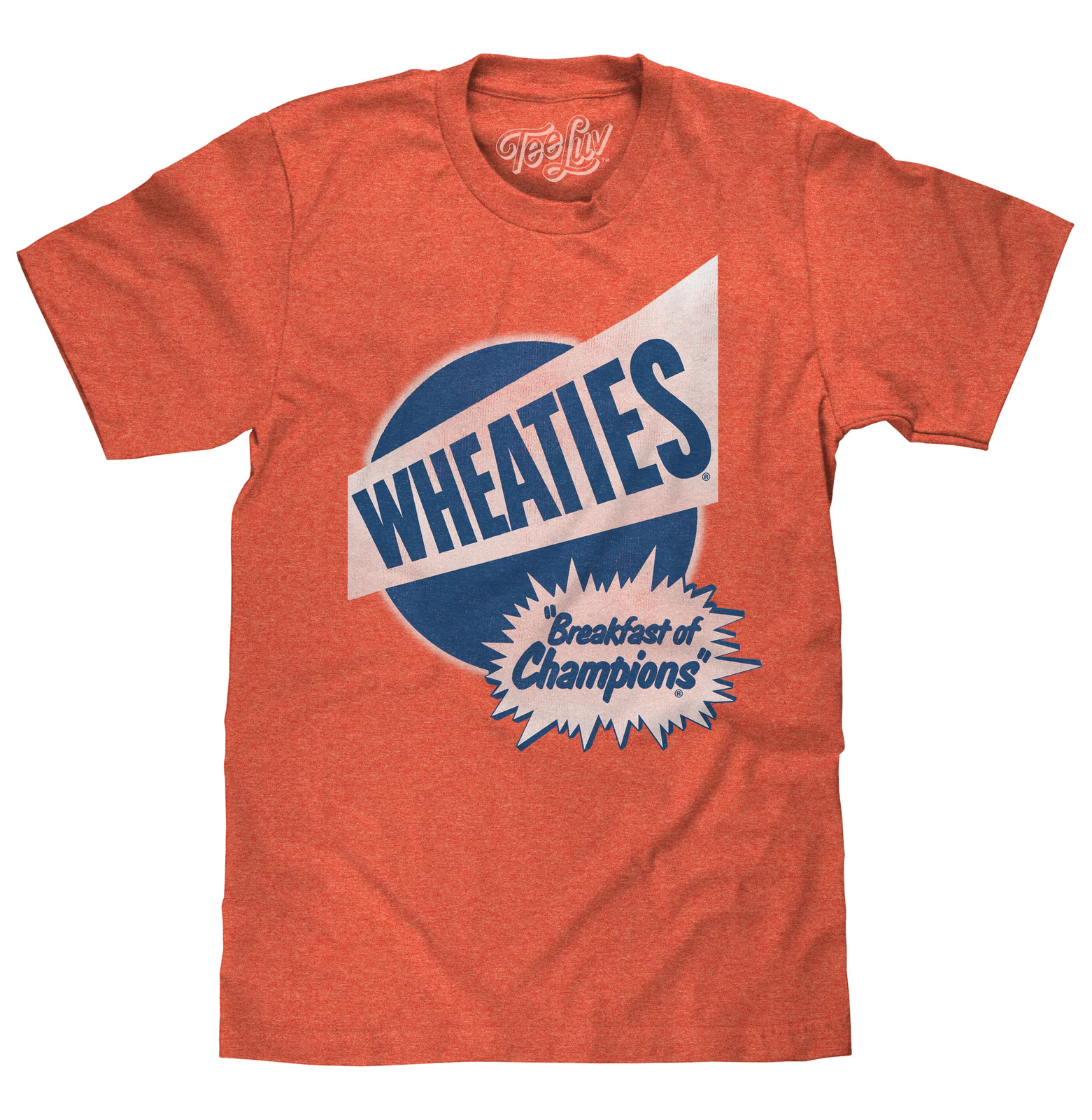 Wheaties Breakfast of Champions Mens T Shirt Orange