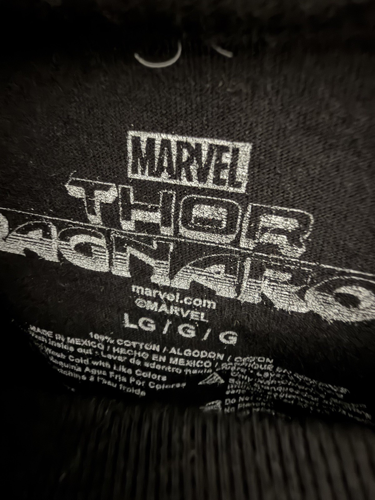 MARVEL GRANDMASTER THOR RAGNAROCK HERO SUPERHERO T SHIRT Mens L Jeff Goldblum