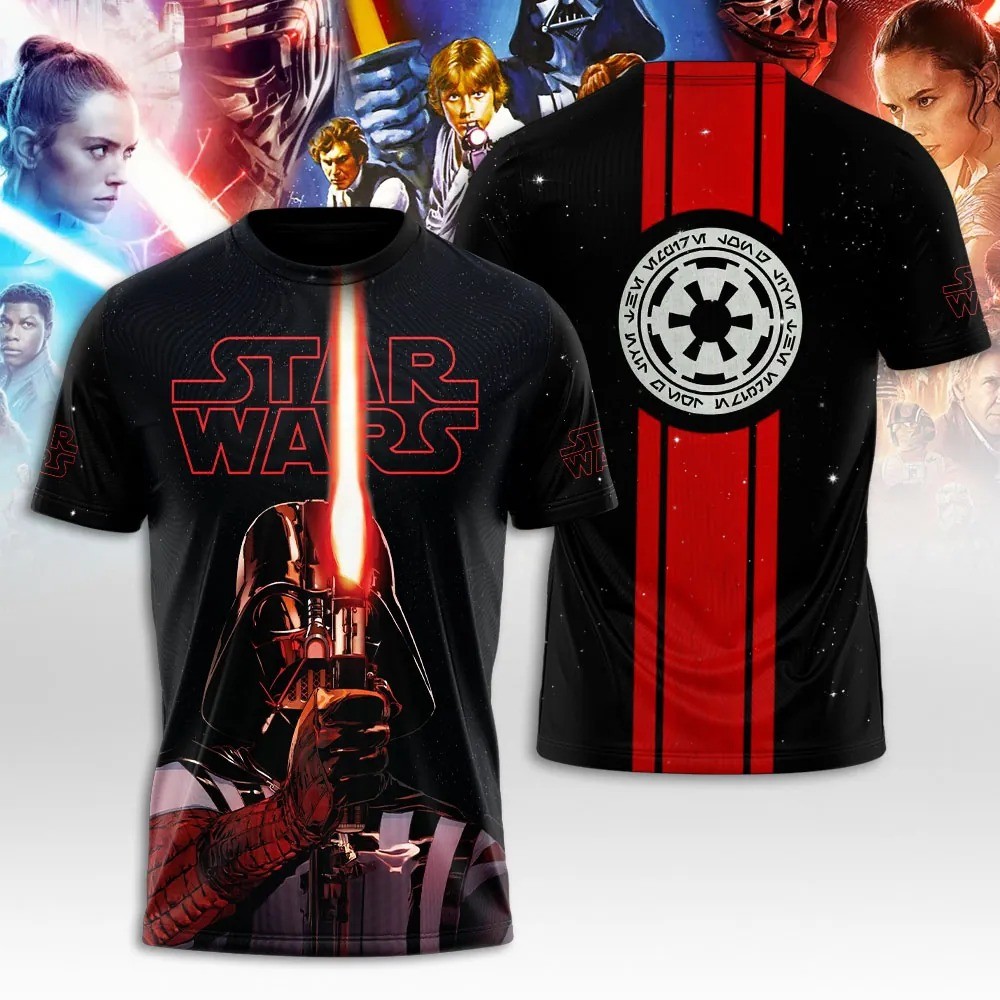 Star Wars Darth Vader T-shirt All Over Print Size XS-6XL New Design