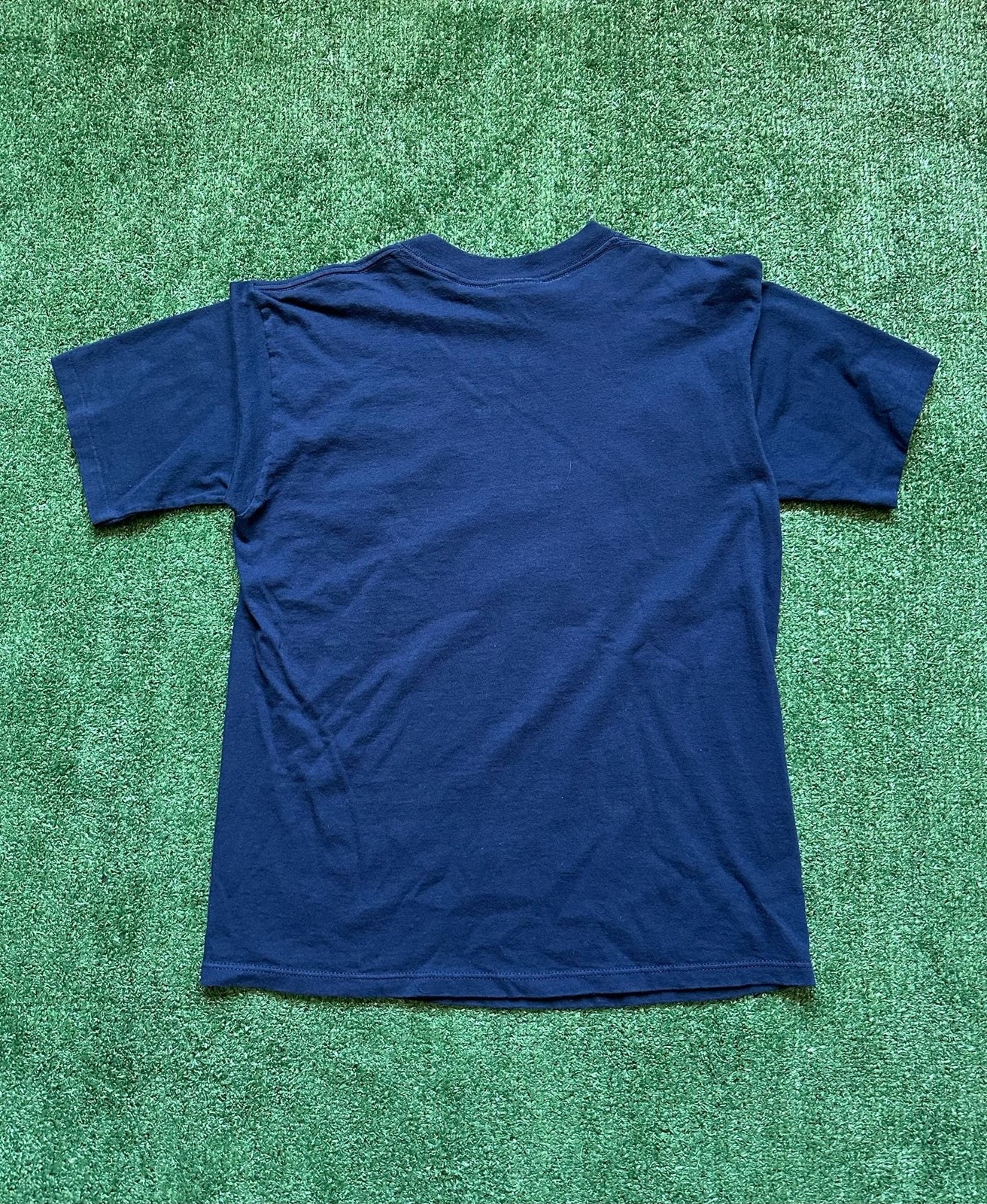 Vintage Soffe Choice US Navy Graphic T-Shirt USN Crest Logo Navy Blue Size M