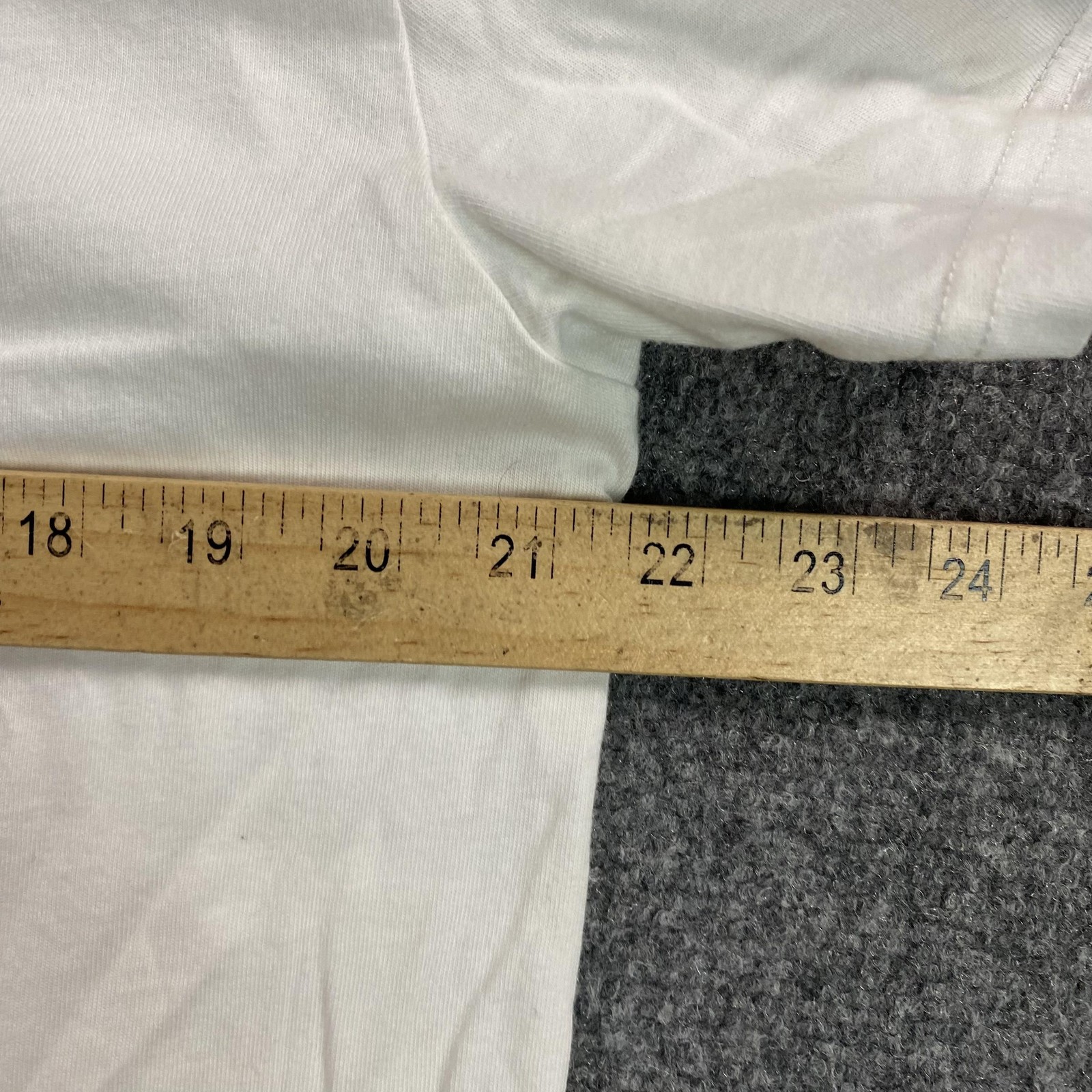 Quince Shirt Mens Large White Cotton Modal Crew Neck Tee Solid Basic Casual