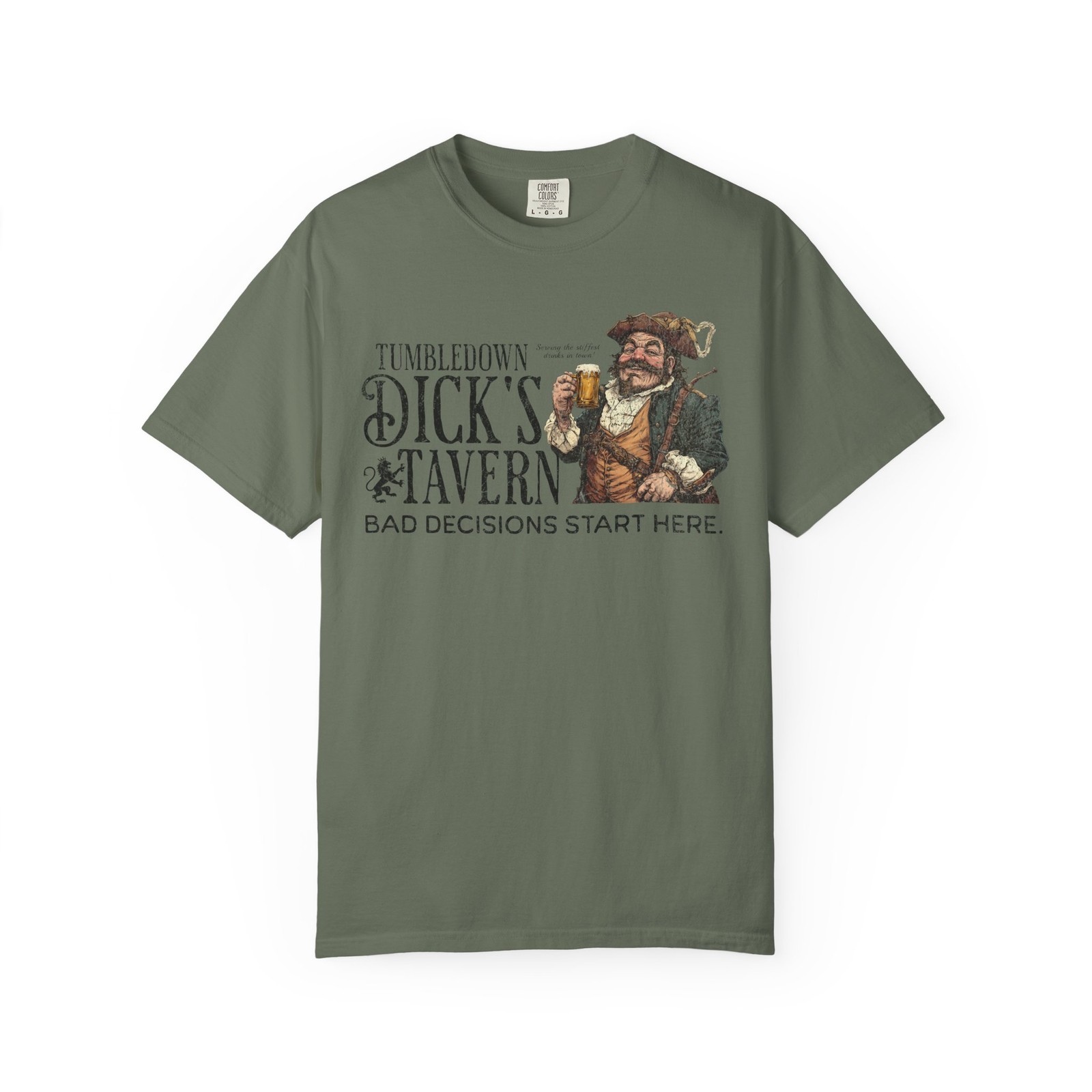 Tumbledown Dick’s Tavern Dive Bar T-Shirt, Drinkers Shirt, Dive Bar Tee