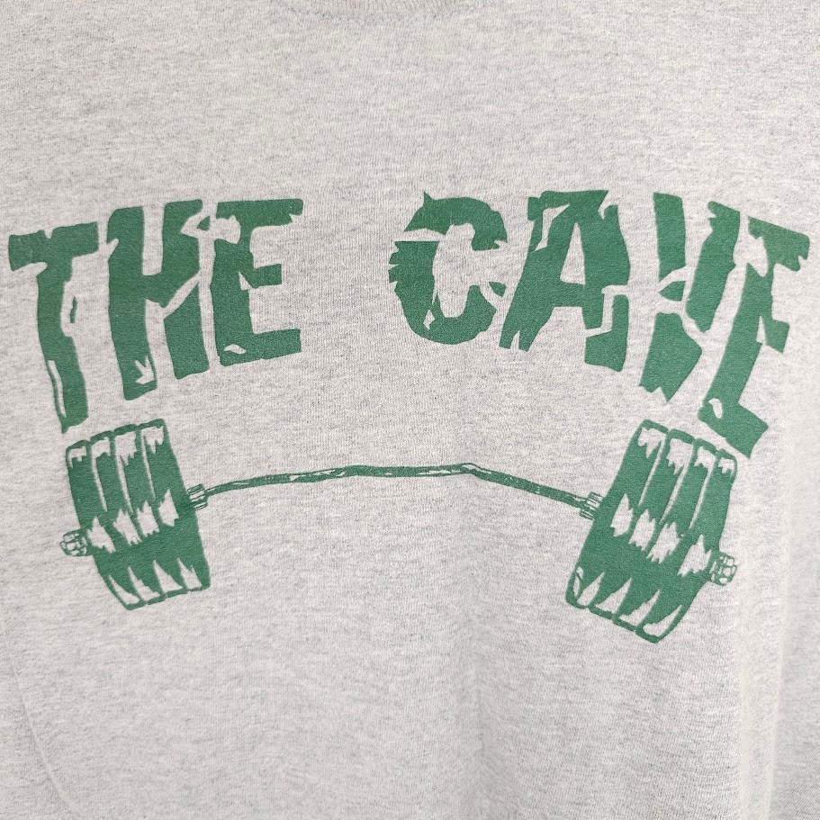 The Cave Bodybuilding T Shirt Mens Size Large Gray Where Beasts Are Made