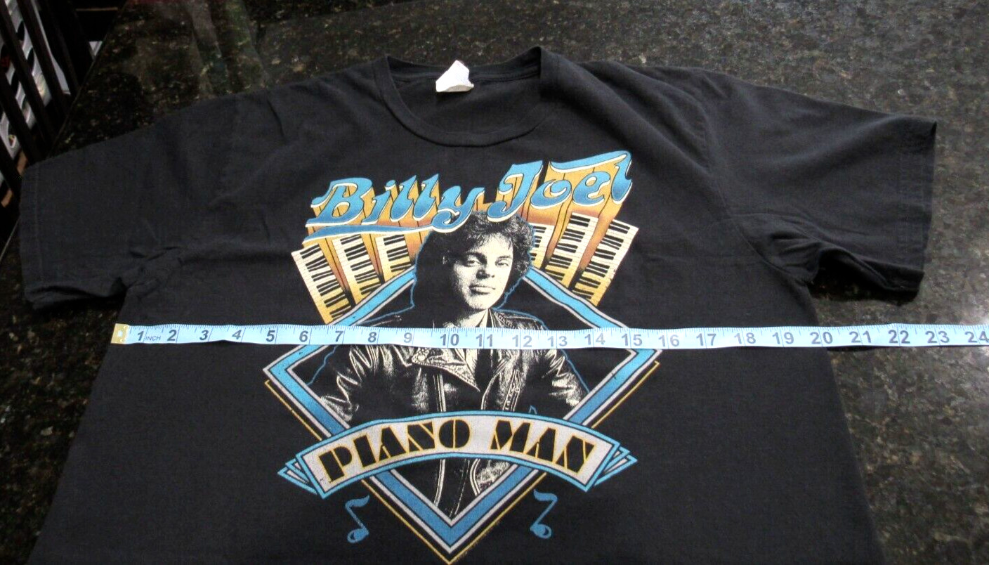 Billy Joel Medium Black “Piano Man” Singer Songwriter Pianist