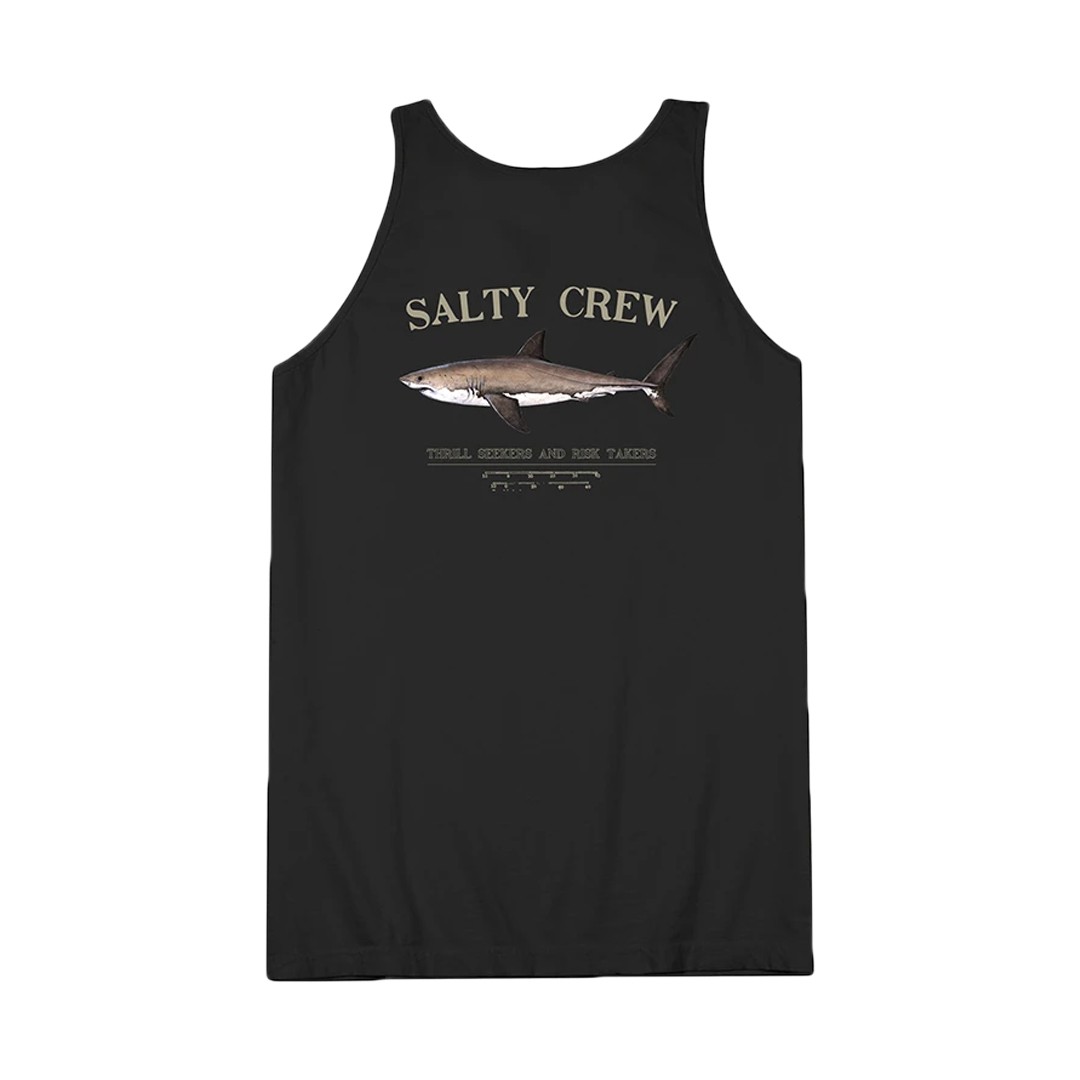 Salty Crew “Bruce” Tank Top (Black) Graphic Sleeveless Tee