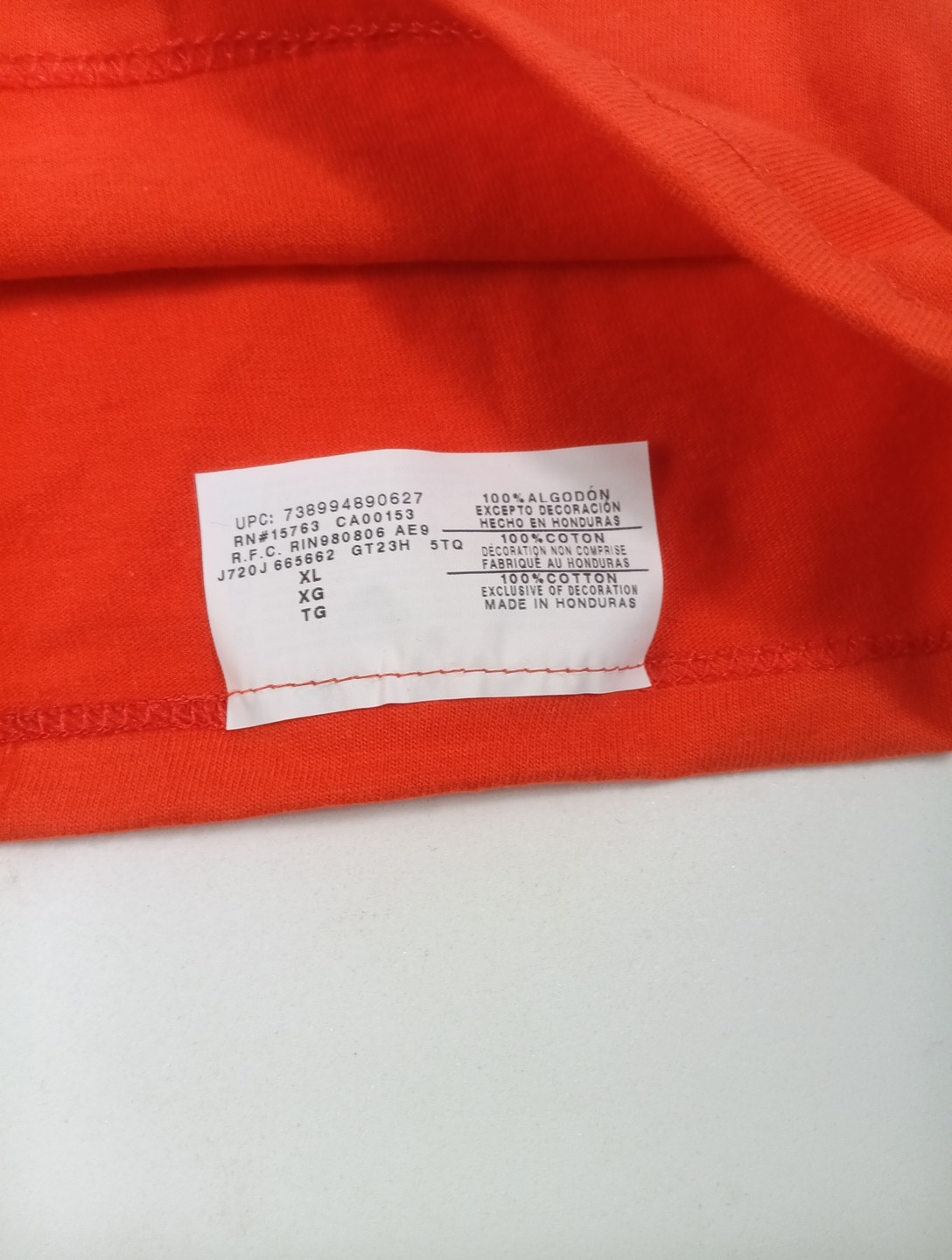 Champion Mens Crew Neck T Shirt Short Sleeve T-Shirt SIZE XL 1X