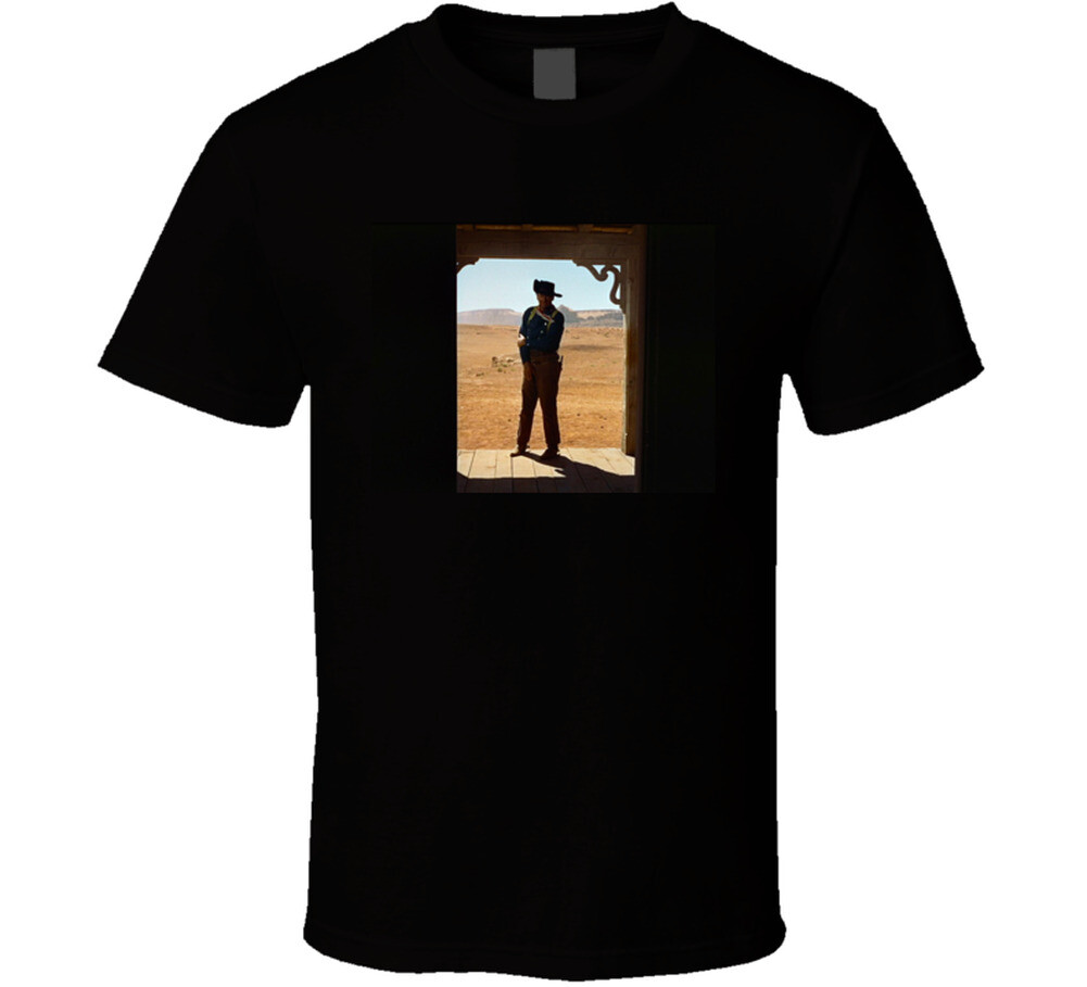 John Wayne Framed Dark Doorway The Searchers 1956 Movie T Shirt