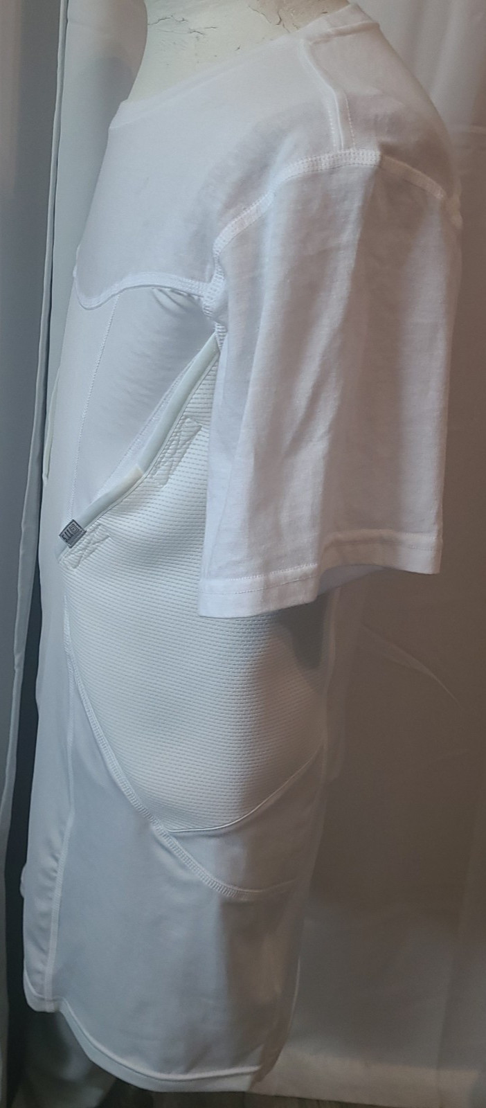5:11 Tactical Series White Conceal Carry Compression Holster Shirt Size Large