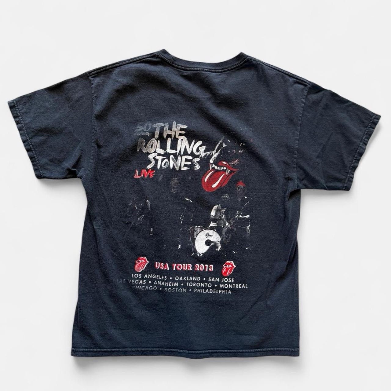 Rolling Stones 50th Anniversary USA Tour 2013 Band T-Shirt