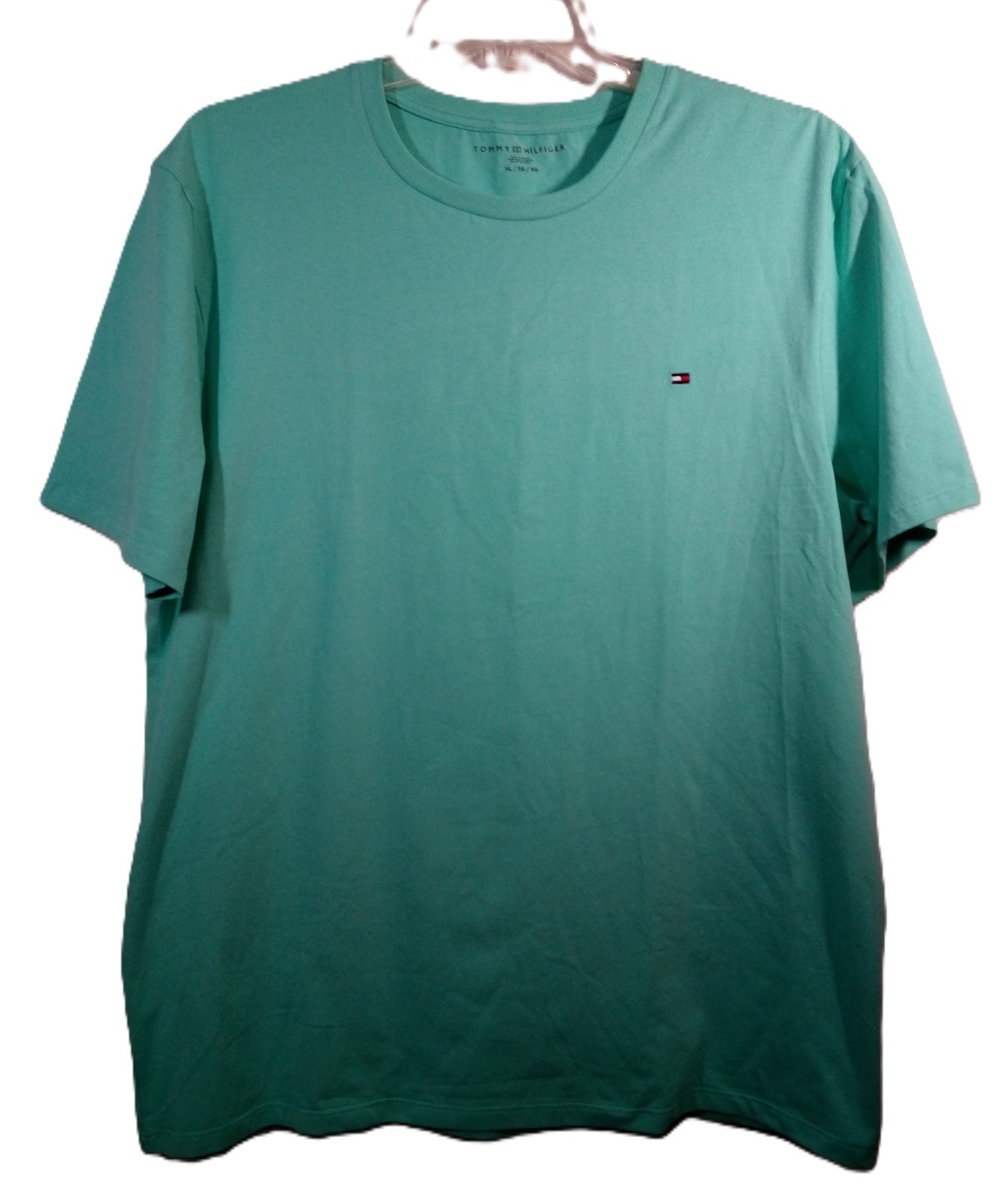 Tommy Hilfiger T-Shirt Men XL Mint Crew Short Sleeve
