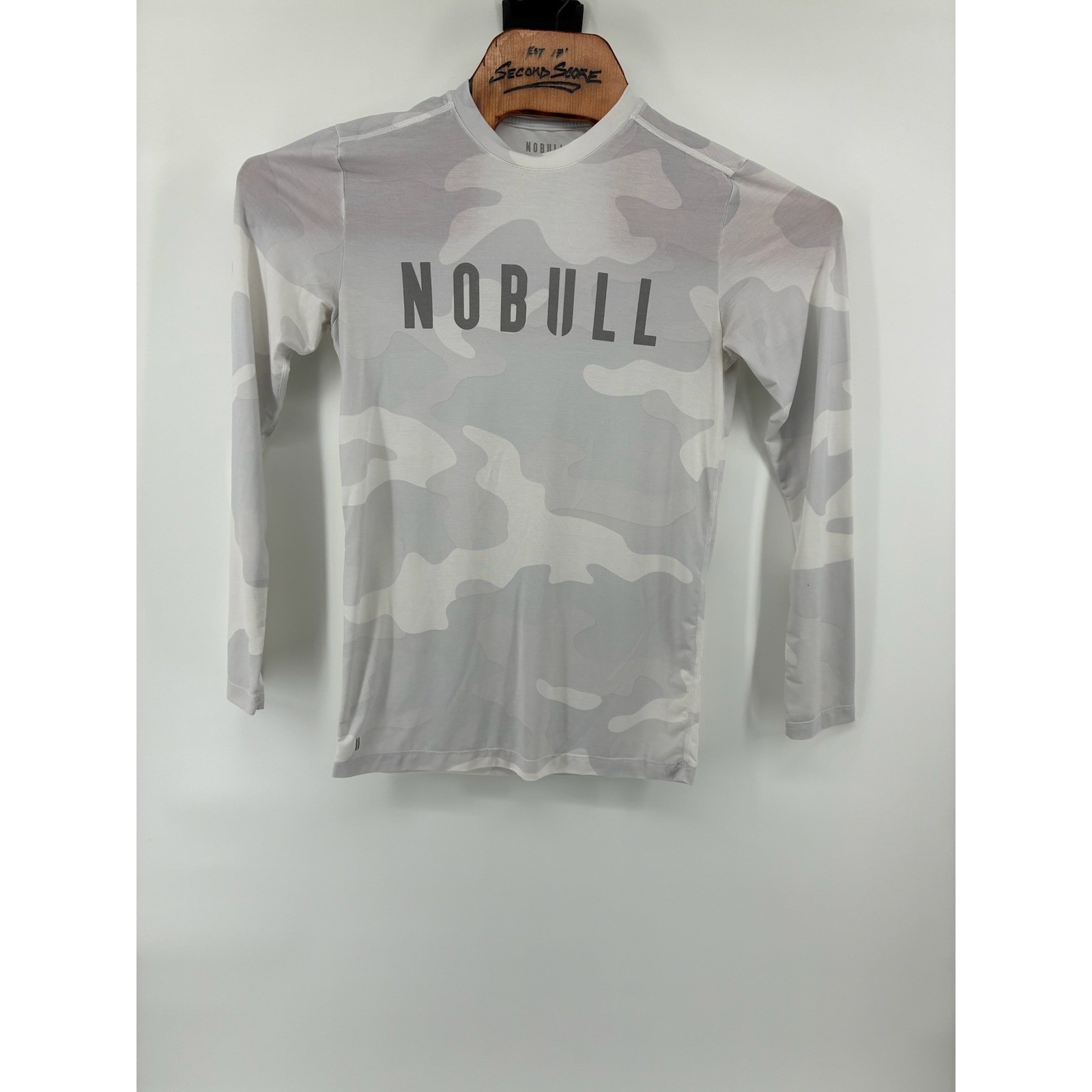 NOBULL Mens Graphic T-Shirt Bundle Lot of 3 Olive Tan Grey Camo Short Sleeve L