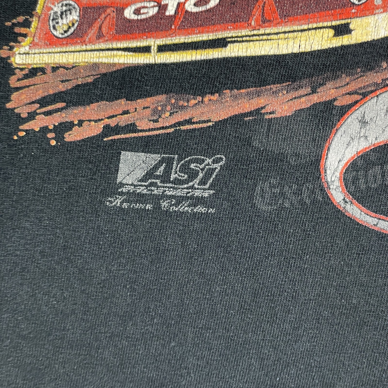 Dirt Track Racing T-Shirt Tim Fuller #19 Men’s Large Double Sided