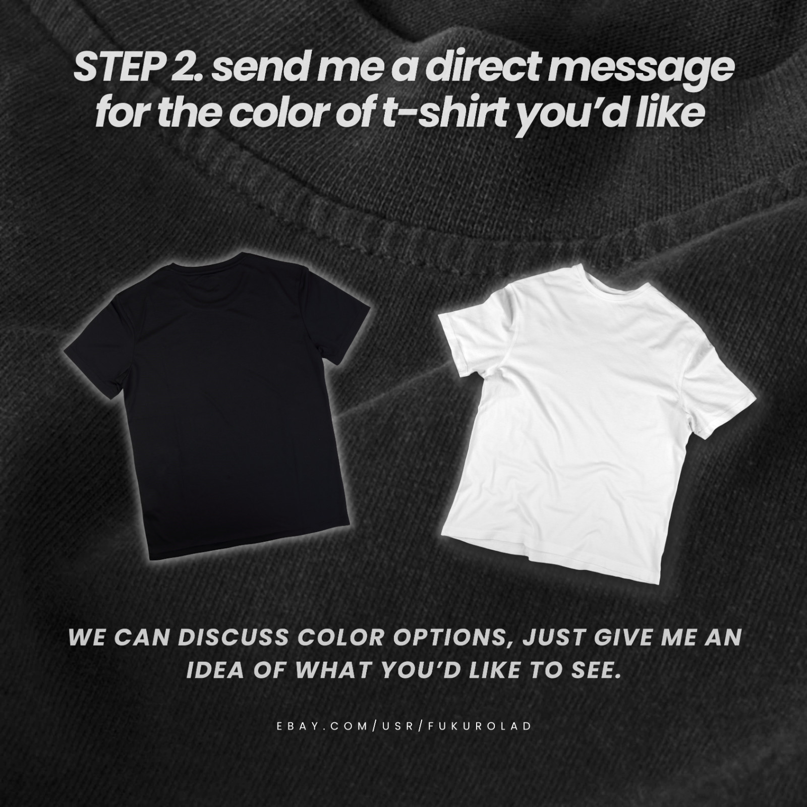 CUSTOM PRINTED TSHIRT – send in your own design/image – HIGH QUALITY PRINT