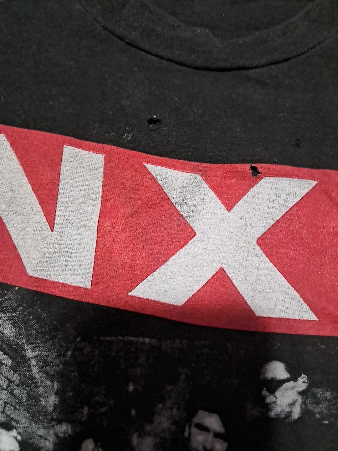 Vintage 80s INXS Calling All Nations Tour Band Shirt USA Adult M? RARE See Pics