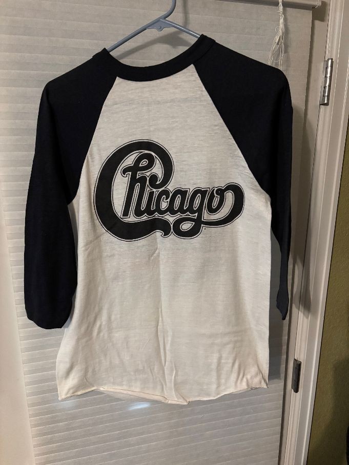 Vintage Chicago On Tour 1984 Shirt Size Medium M Double Sided