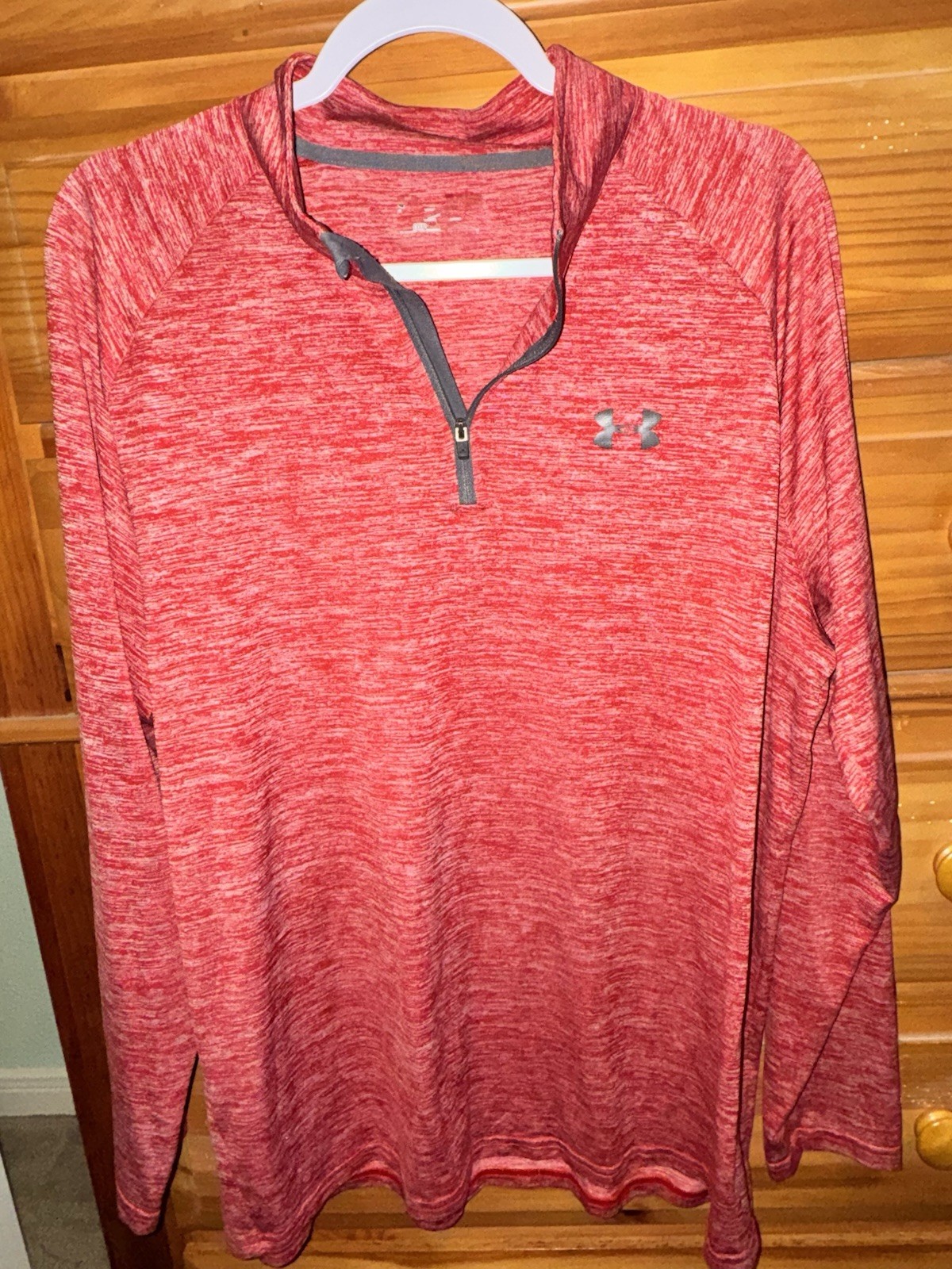 Lot of 3 Under Armour Men’s XL 1/4 Zip Pullover Long Sleeve Athletic Shirts WW