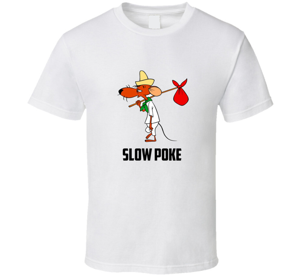 Slow Poke Cartoon Character Cool Fan T Shirt