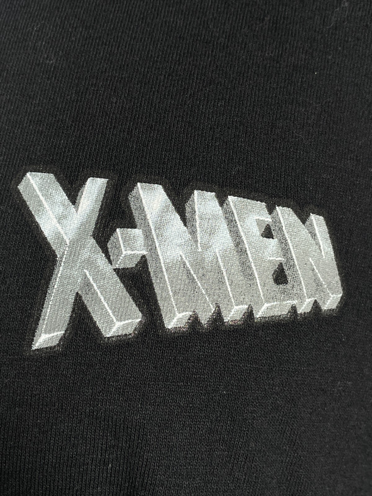 X-Men Cartoon 90’s Style Black T-Shirt Wolverine Storm Cyclops Beast Men’s XL