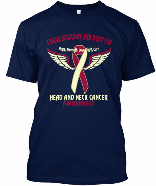 Raise Awareness Of Head And Neck Cancer – I Wear T-Shirt