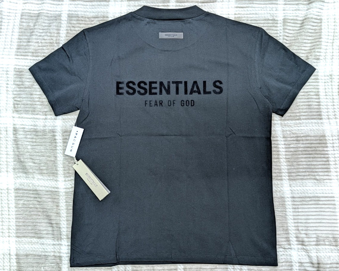 Fear of God Essentials Tee Stretch Limo Men’s L Oversized T-Shirt NWT SS22