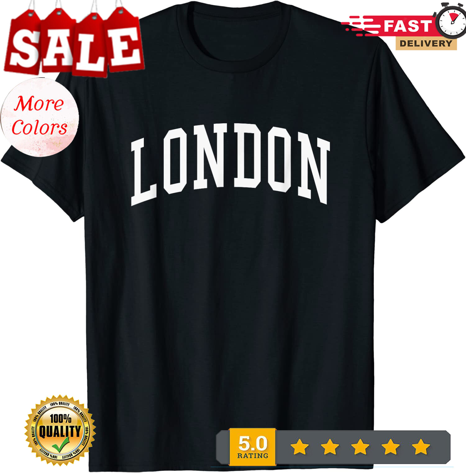 2025/London – Throwback Design – Classic City United Kingd Unisex T-Shirt
