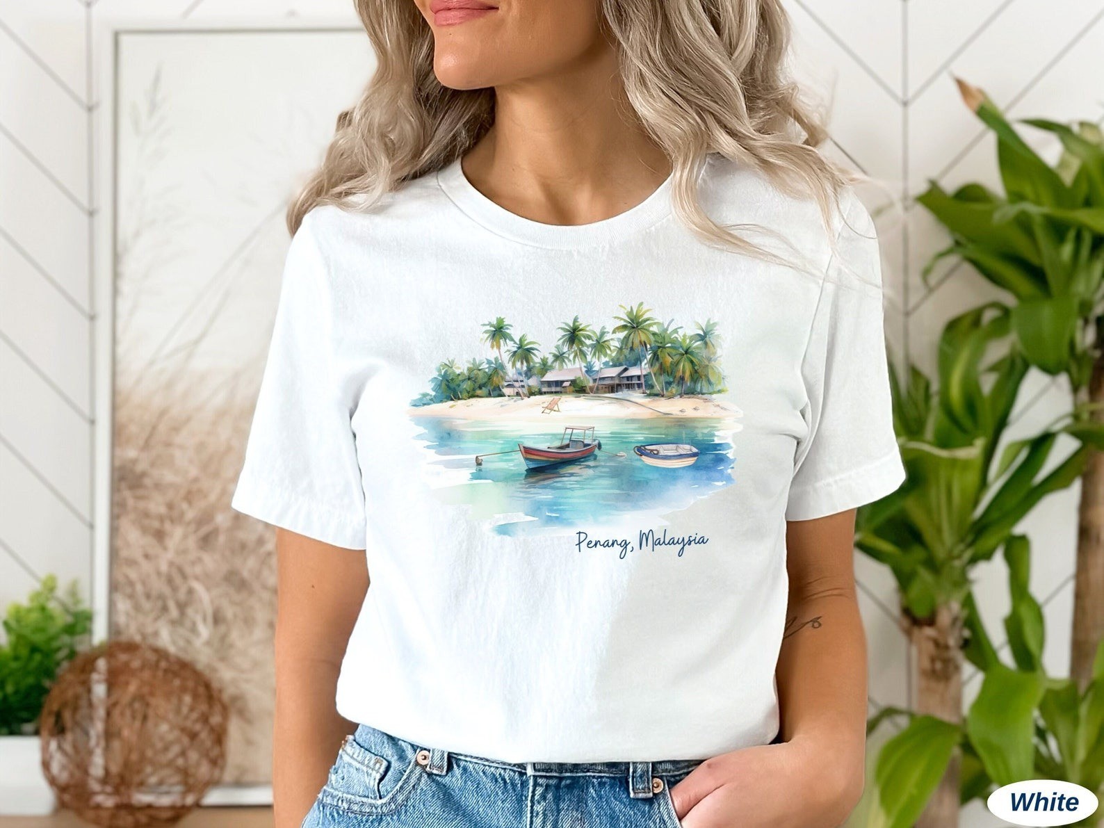 Penang T-Shirt Travel Gift for Malaysia Trip Lovers Souvenir Tee