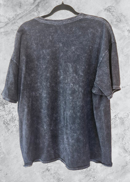 H.E.R. Shirt Black Size L/G Acid Wash Graphic Singer Band Tee R&B Soul Hip Hop