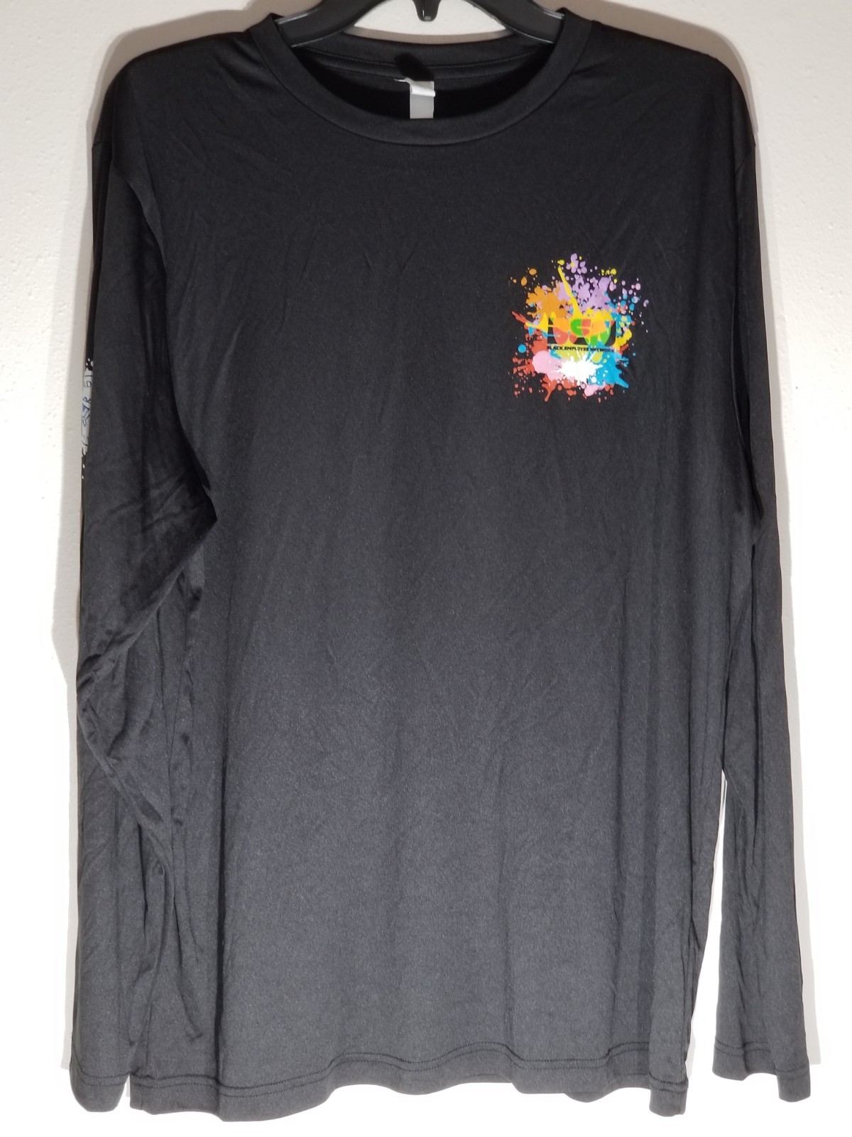 Core 365 Black History Month Crew Neck Long Sleeve Black Size Large