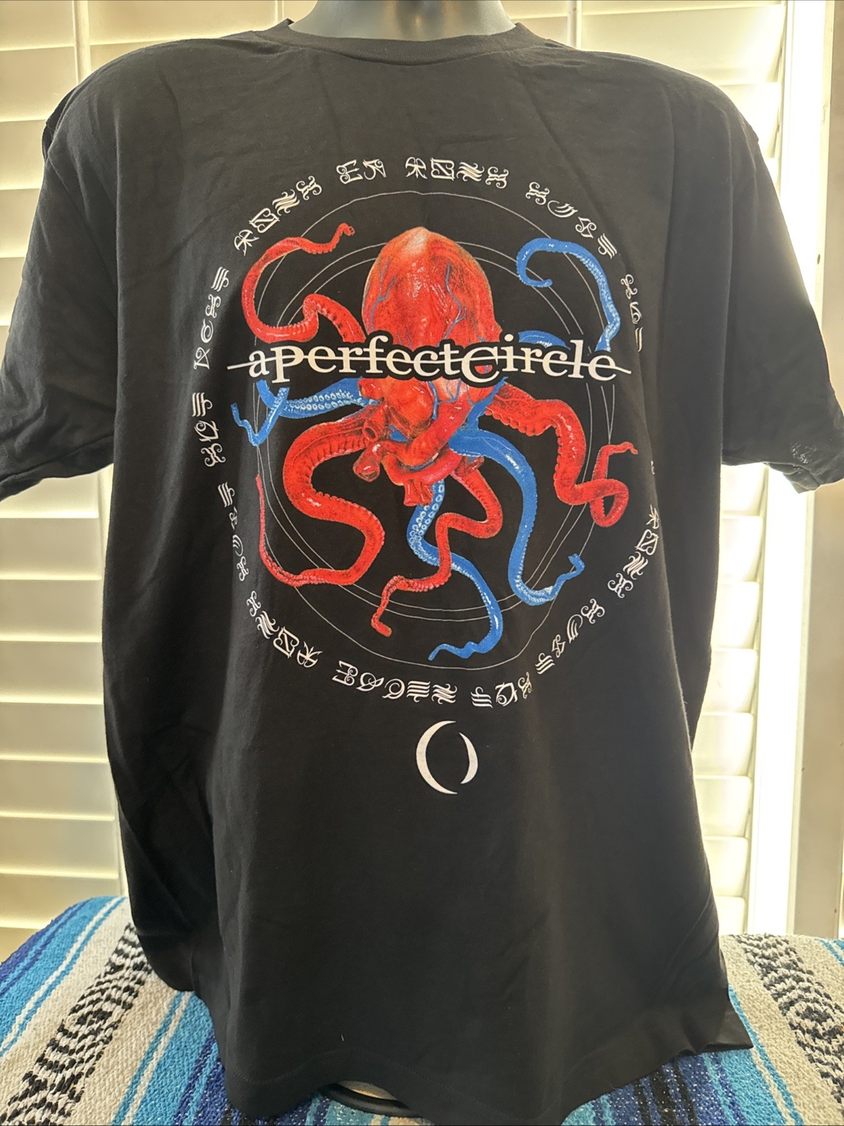 A Perfect Circle Eat The Elephant Large L Official 2018 Tour Shirt Tool New