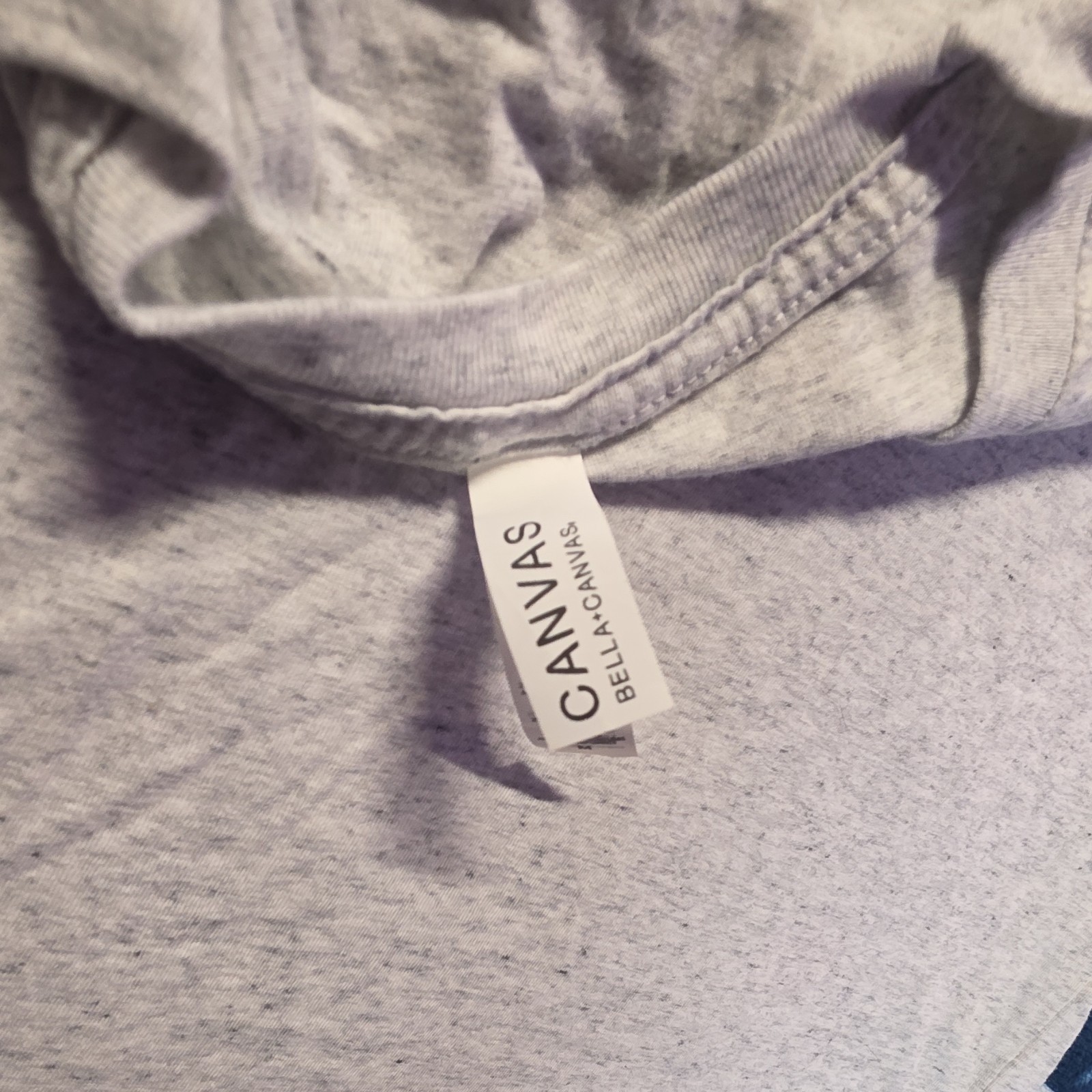 Gildan Softstyle & Bella+Canvas Bear Men’s Gray Graphic T-Shirts Size M