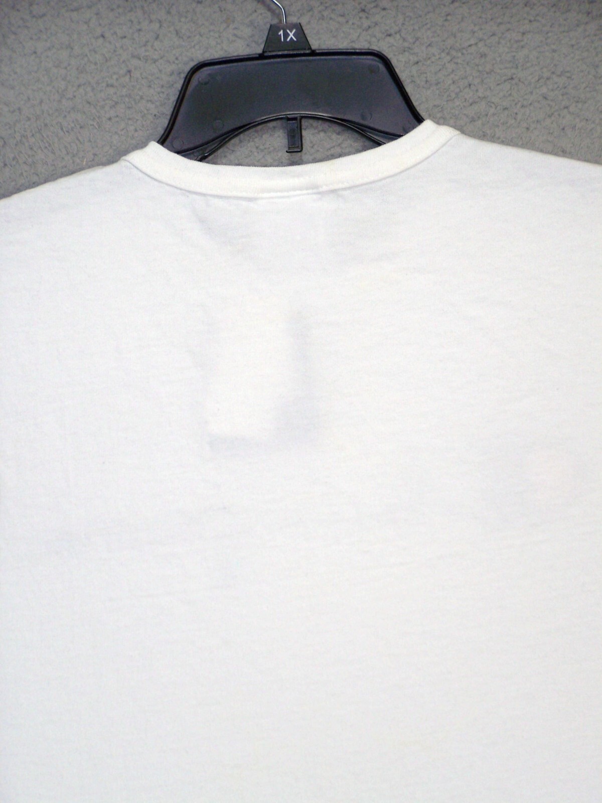 Champion Shirt Adult Medium White Spell Out Logo Heavy Cotton Athleticwear Mens