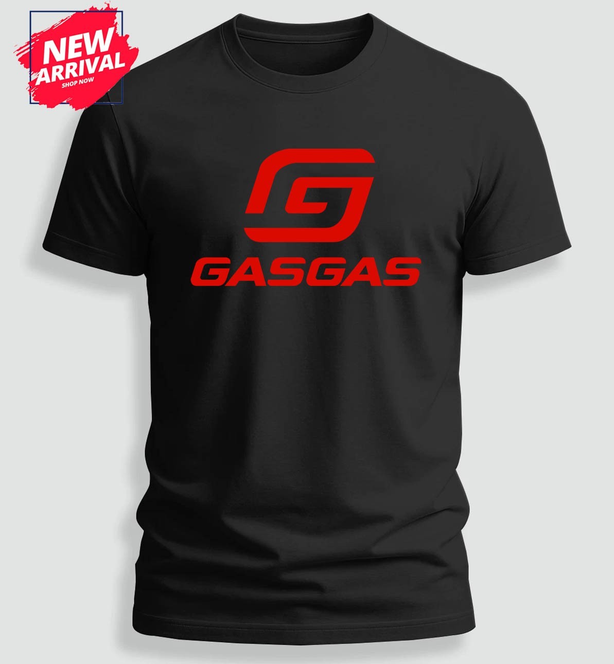 Gasgas Motorcycle Logo T-Shirt Gifts – USA Size S-5XL