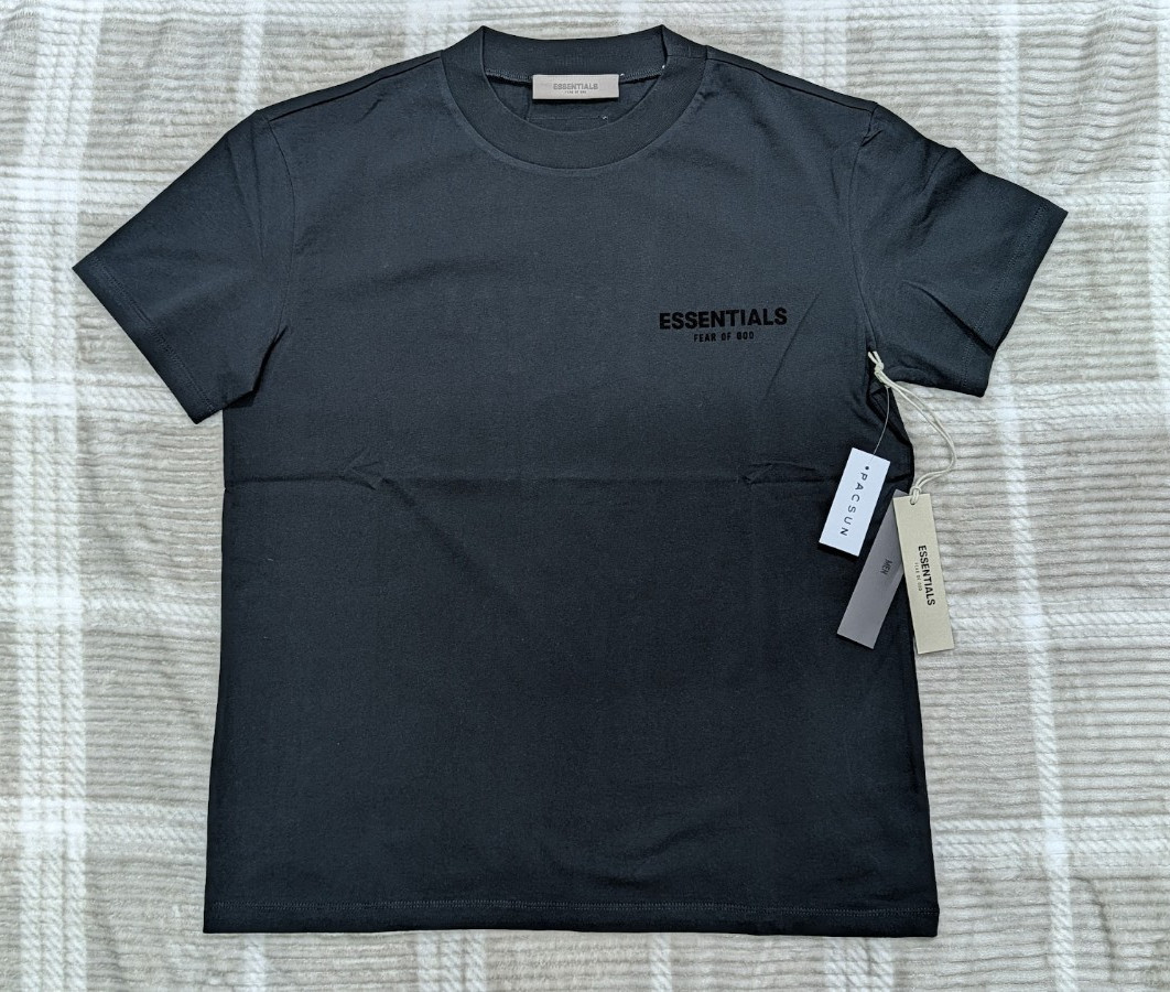 Fear of God Essentials Tee Stretch Limo Men’s S Oversized T-Shirt NWT FOG SS22
